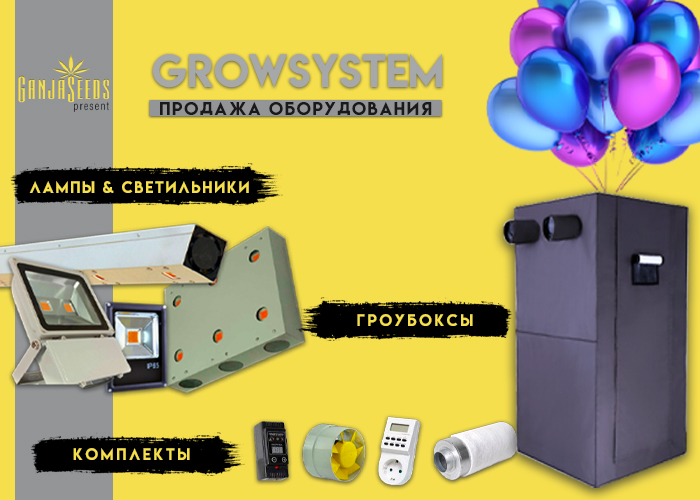 Гроушоп «GanjaSeeds» - место ваших полезных покупок
